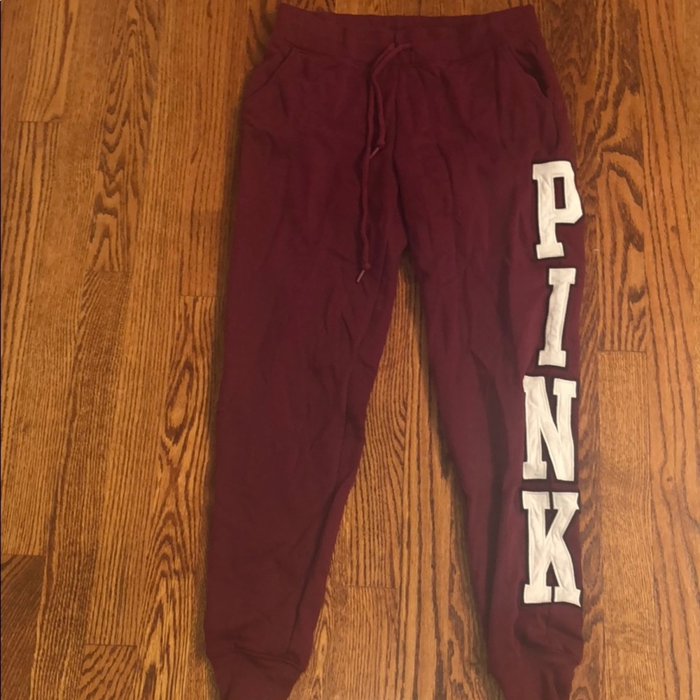 Maroon “Pink” Brand Joggers Size Adult XS
